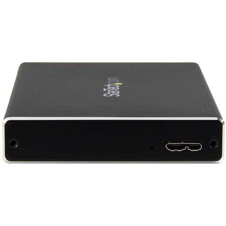 StarTech.com 2.5" IDE Hard Drive Enclosure â€" Supports UASP â€" Aluminum â€" IDE and SATA â€" USB 3.0 HDD Enclosure â€" External Drive
