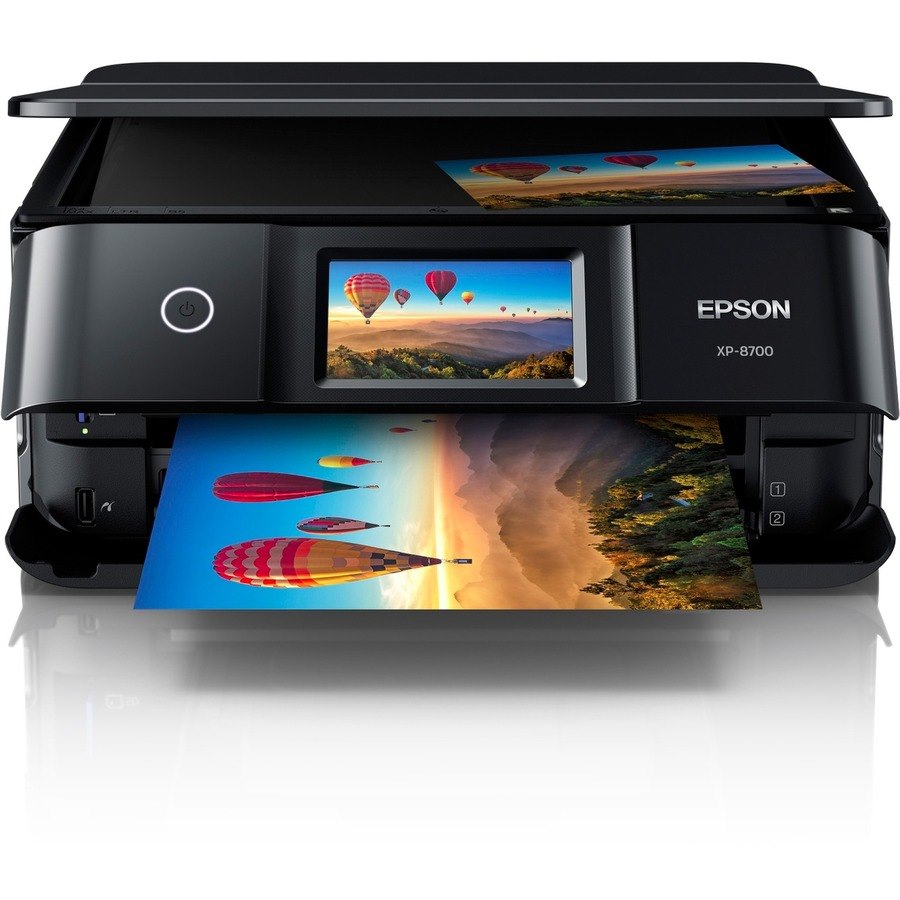 Epson Expression Photo XP-8700 Wireless Inkjet Multifunction Printer - Color - TAA Compliant