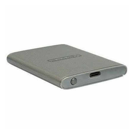 Transcend ESD360C 1 TB Portable Solid State Drive - External - Gray