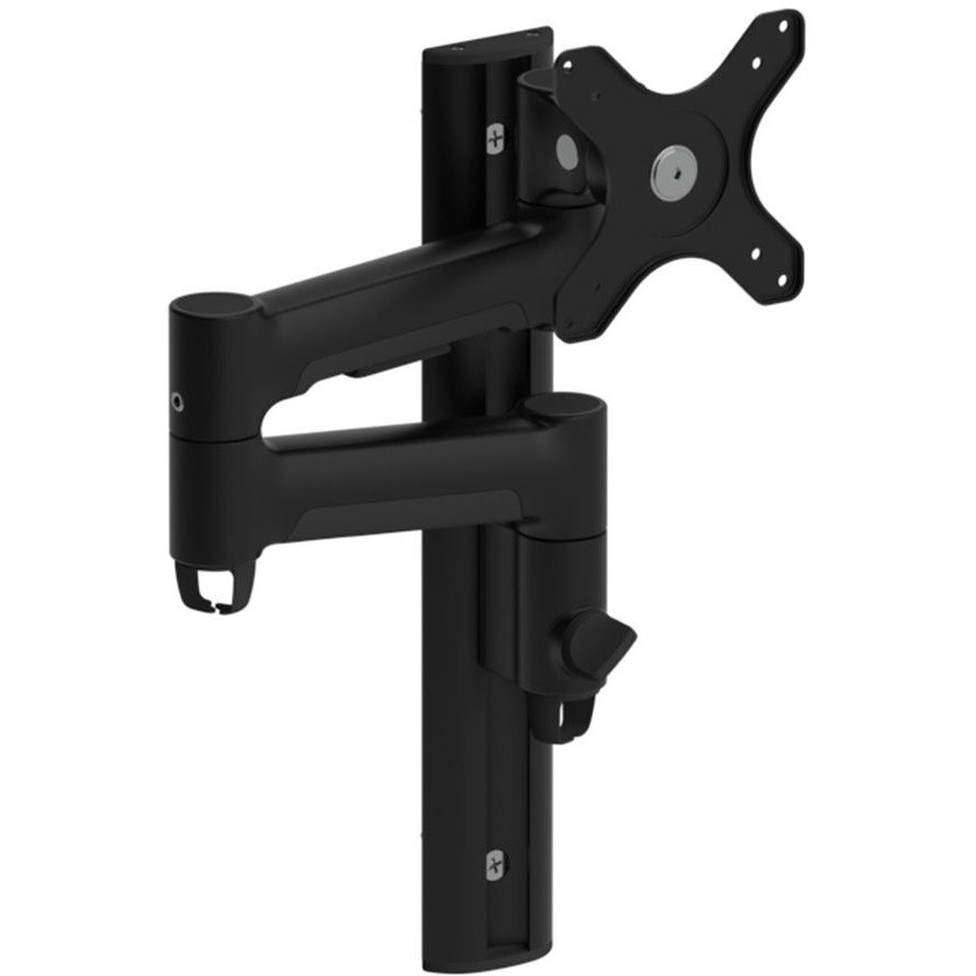 Atdec AWMS-46W35 Wall Mount for Monitor, Flat Panel Display, Curved Screen Display - Black