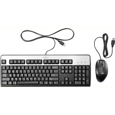 HPE USB BFR with PVC Free US Keyboard/Mouse Kit