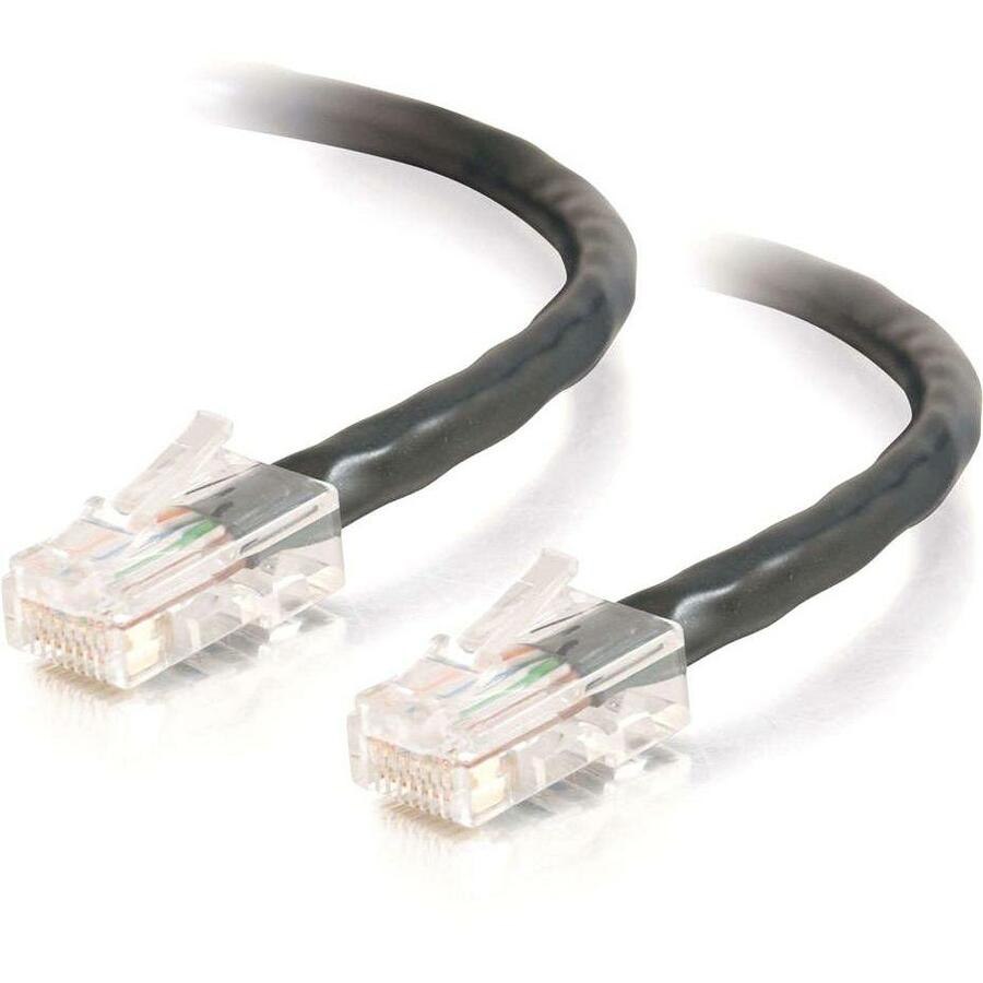 C2G-3ft Cat5e Non-Booted Crossover Unshielded (UTP) Network Patch Cable - Black