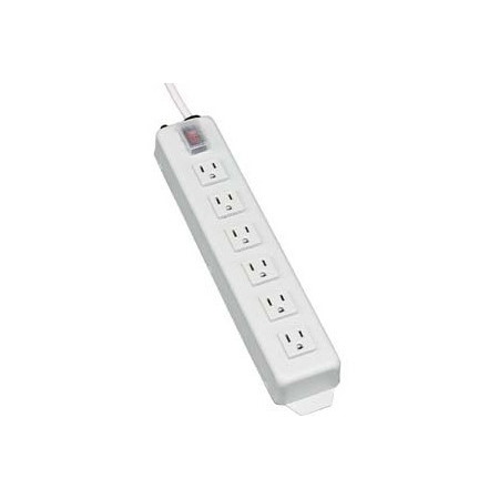 Eaton Tripp Lite Series Power It! 6-Outlet Power Strip, 15 ft. (4.57 m) Cord, 5-15P, Metal Housing