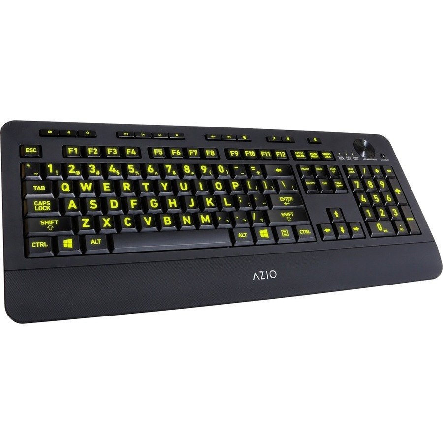 AziO Vision Backlit Keyboard