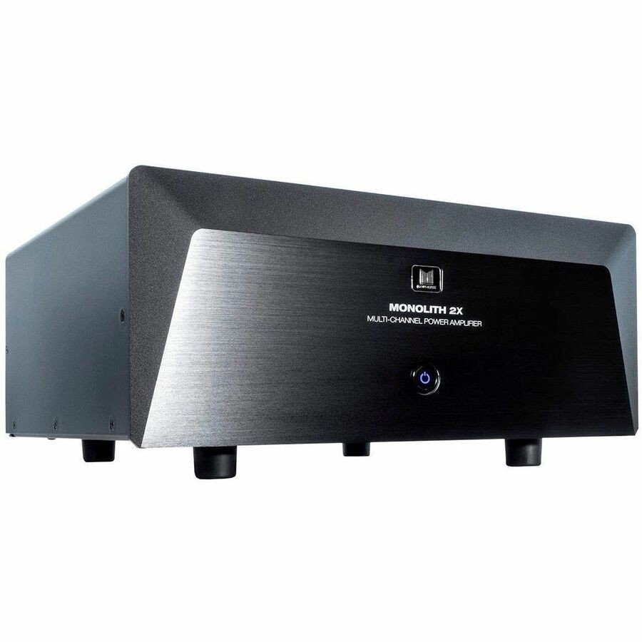Monoprice Monolith BY Monoprice 2X200 Watts Per Channel Two Channel Home Theater Stereo Po