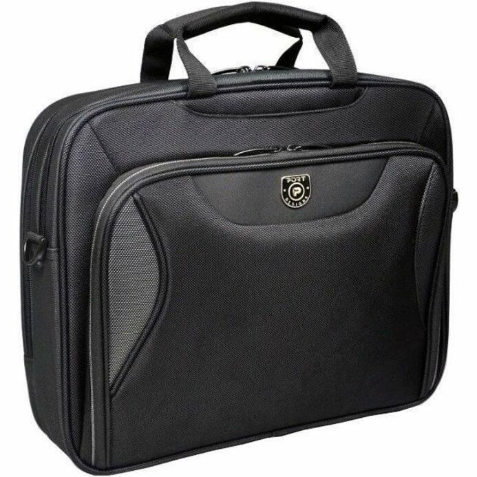 Port Manhattan Carrying Case for 32.8 cm (12.9") to 39.6 cm (15.6") Notebook - Black