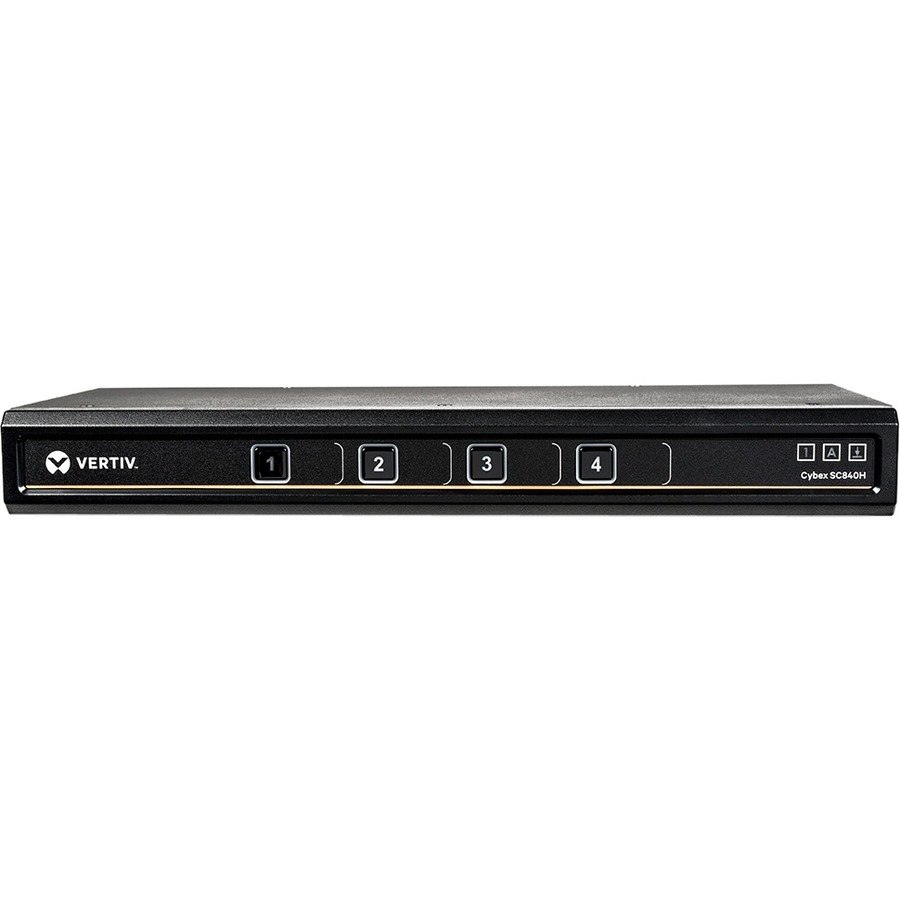 Vertiv Cybex SC840H Secure KVM | Single Head | 4 Port | HDMI 1.4 | NIAP | 4K UHD