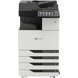 Lexmark CX920 CX924dte Laser Multifunction Printer-Color-Copier/Fax/Scanner-65 ppm Mono/Color Print-1200x1200 Print-Automatic Duplex Print-275000 Pages Monthly-2150 sheets Input-Color Scanner-1200 Optical Scan-Color Fax-Gigabit Ethernet