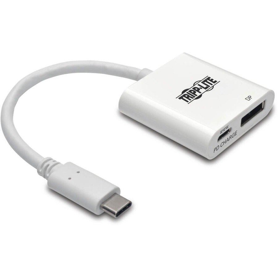 Tripp Lite by Eaton USB-C to Displayport 4K 60Hz Adapter with PD Charging