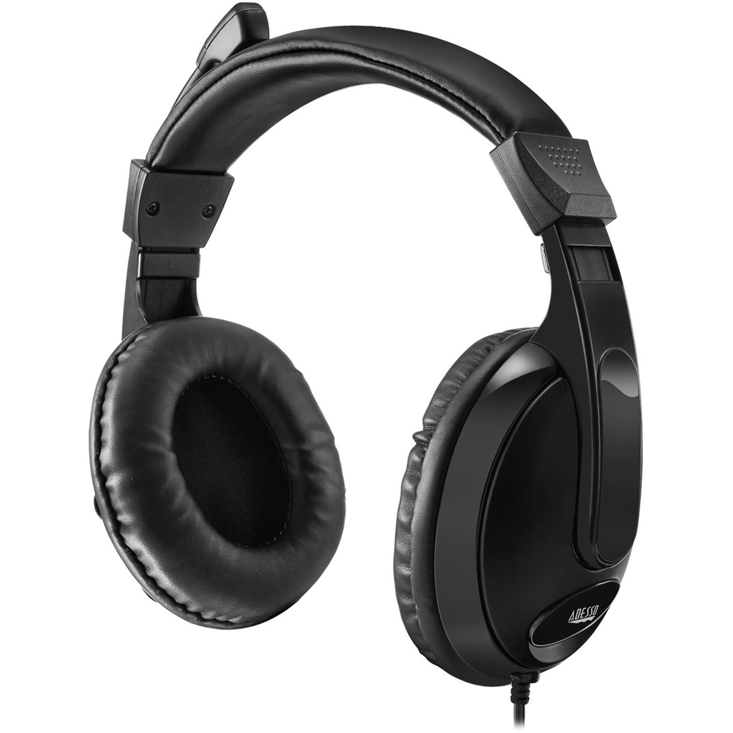 Adesso Xtream H5 Wired Over-the-head Stereo Headset - Black