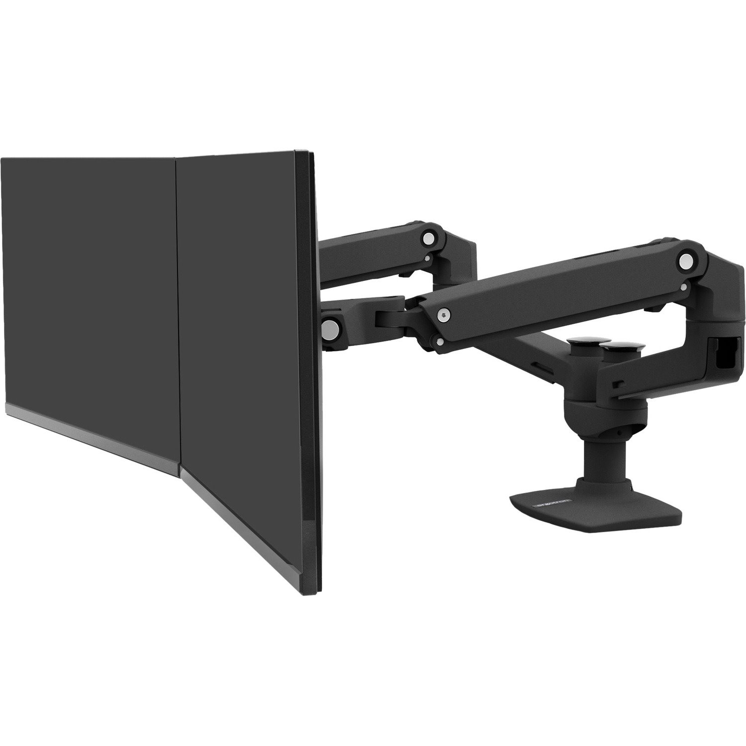 Ergotron Mounting Arm for Monitor - Matte Black