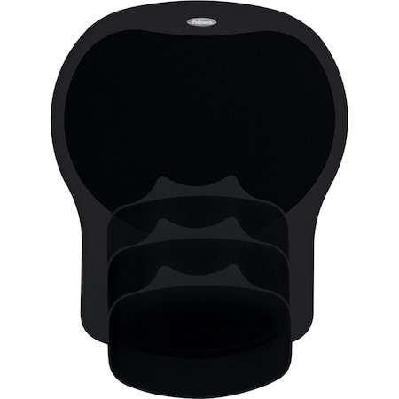 Fellowes® Easy Glide Gel Mouse Pad Wrist Rest - Black (93730)