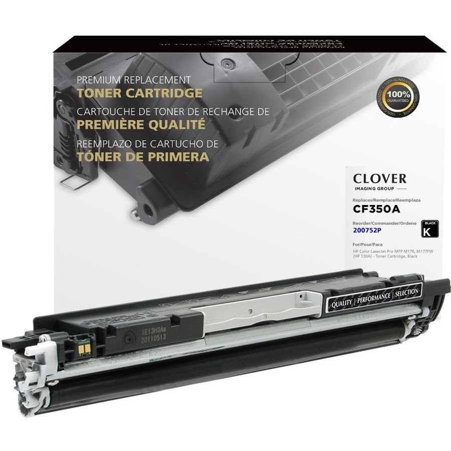Clover Imaging Remanufactured Black Toner Cartridge for HP 130A (CF350A)