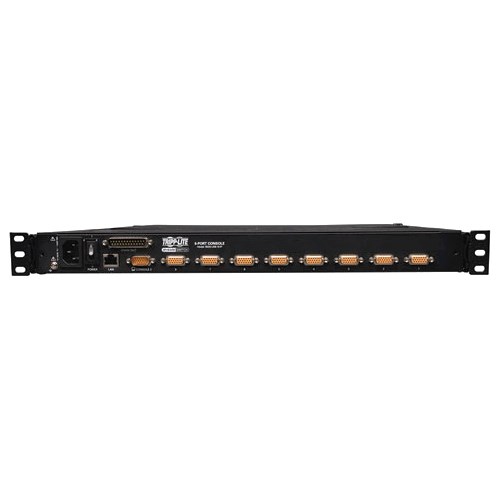 Tripp Lite by Eaton NetDirector 8-Port 1U Rack-Mount Console KVM Switch with 19-in. LCD and IP Remote Access, TAA