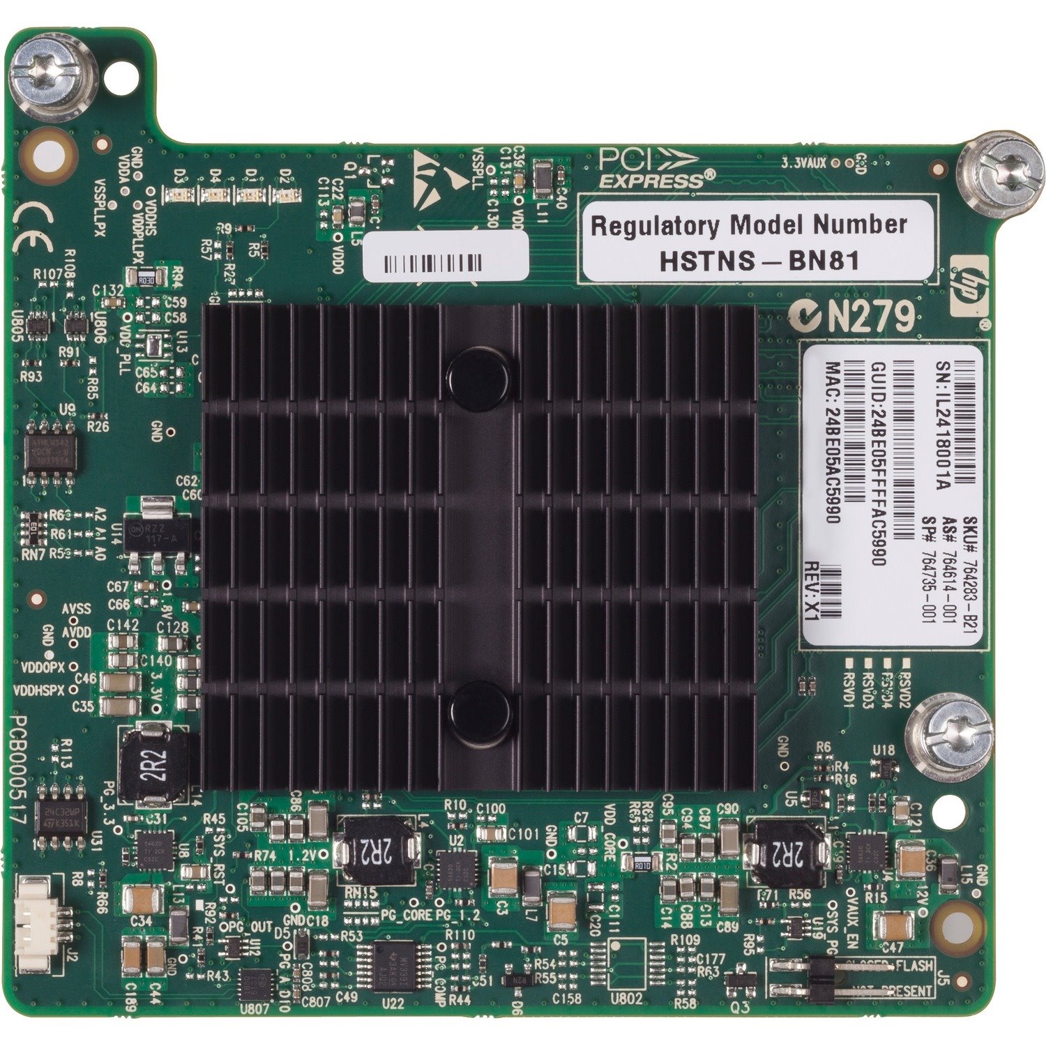 HPE 544+M 40Gigabit Ethernet Card for Server - 40GBase-X - Mezzanine