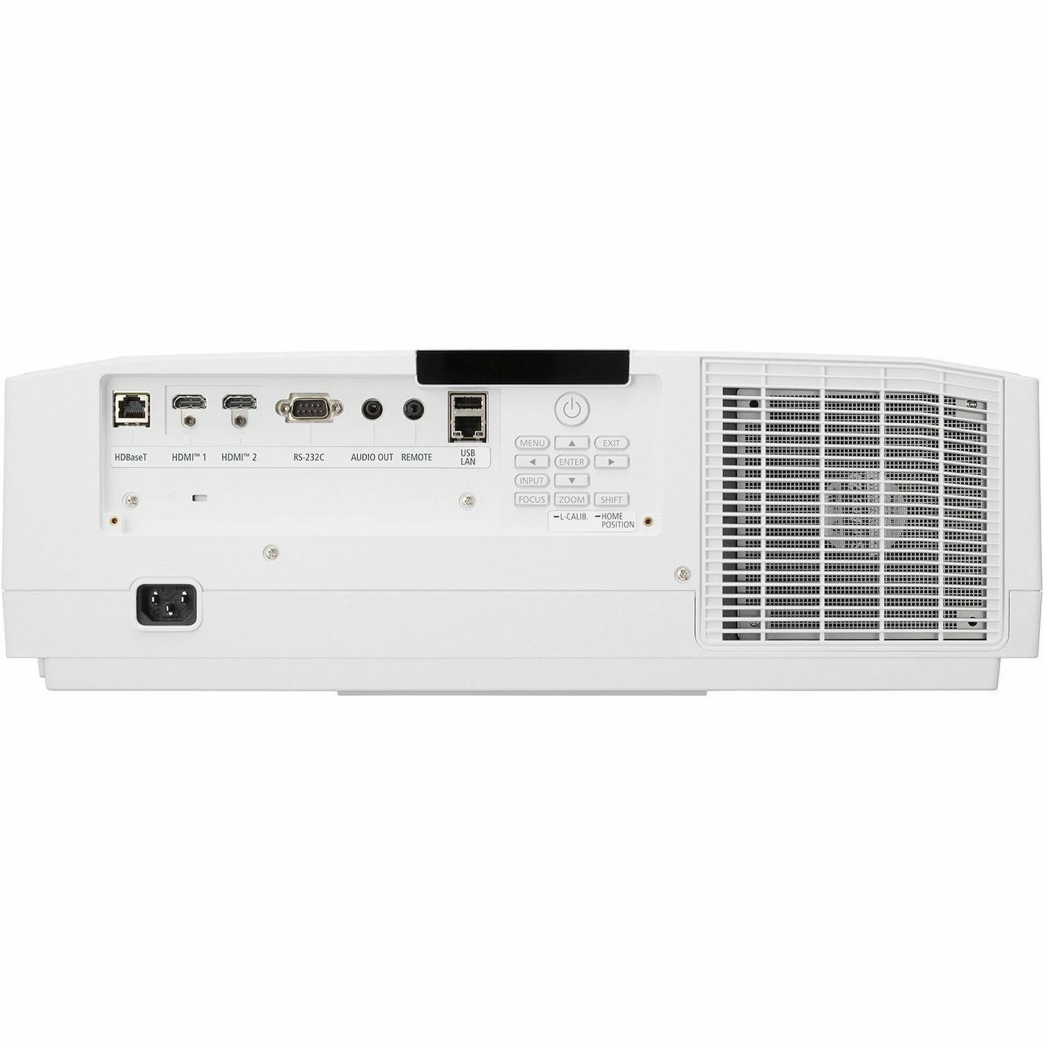 Sharp Professional V801U 3D Standard Throw 3LCD Projector - 16:10 - Ceiling Mountable - White