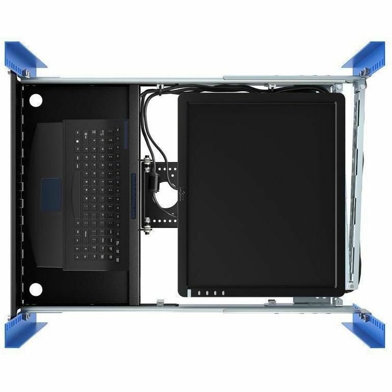 Rack Solutions 2U 4Post Rackmount Sliding KVMs