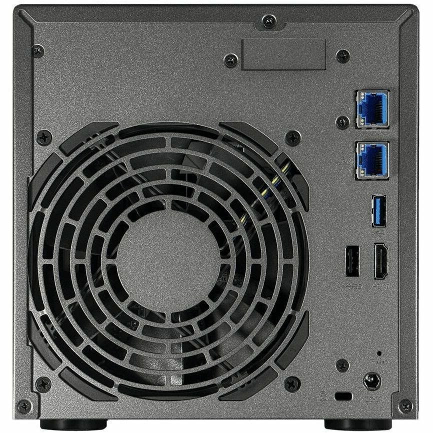 Asustor Gen2+ 4-Bay Nas 3.5"/2.5"(0/4), QC-2.0GHz, 4GB, M.2(4), 5GbE(2), PCIe, TWR,3YR