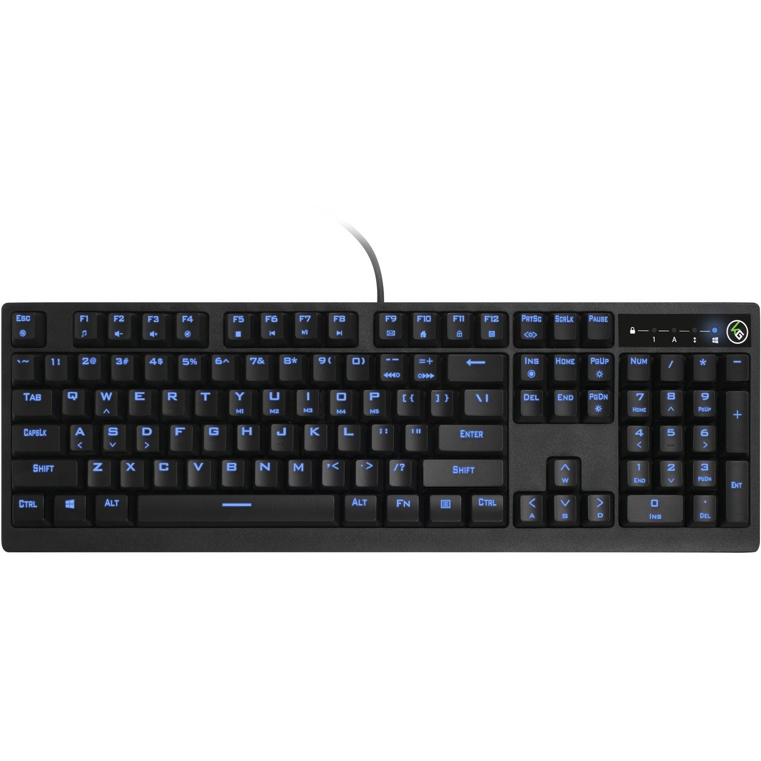 Kaliber Gaming Gaming Keyboard w/Brown Mechanical Switches