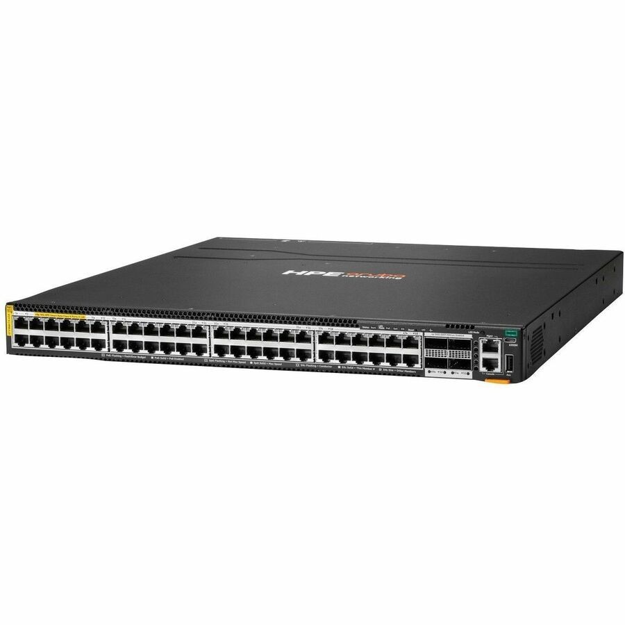 Aruba CX6300M 48p Smart Rate 10G PTP/AVB Class8 PoE 4320W 4p QSFP28 100G MACsec Sw