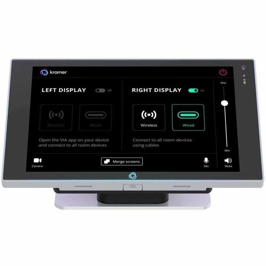 Kramer 8-Inch Table Mount PoE Touch Panel