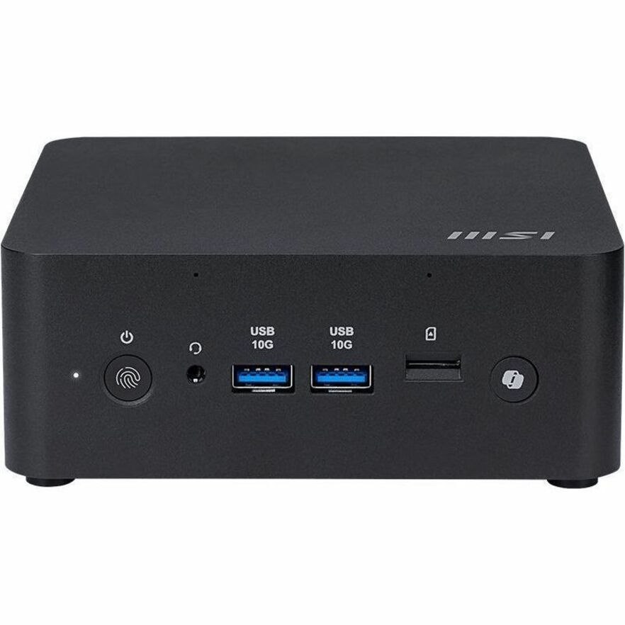 MSI Cubi NUC AI+ 2MG Cubi NUC AI+ 2MG-022US Desktop Computer - Intel Core Ultra 9 288V - 32 GB - 1 TB SSD - Mini PC - Black