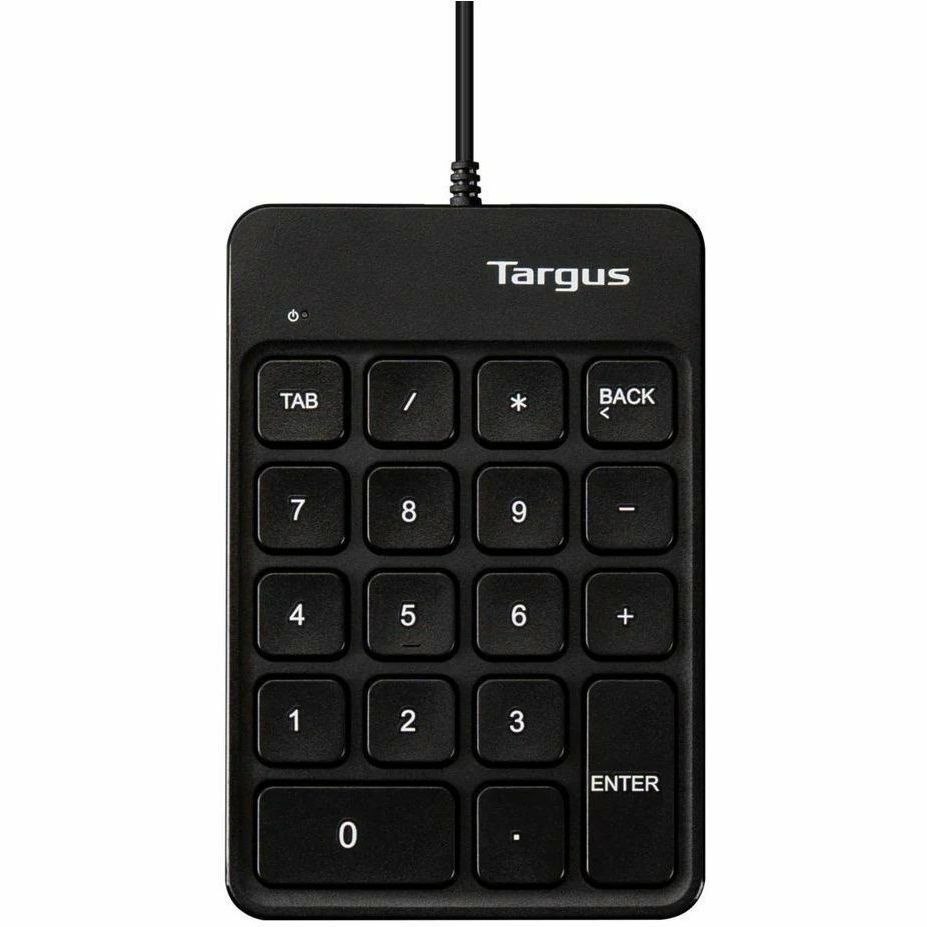 Targus Keypad - Cable Connectivity - USB Interface