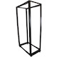 StarTech.com 4-Post 42U Mobile Open Frame Server Rack, 19" Network Rack with Casters, Rolling Rack for Computer/AV/Data/IT Equipment