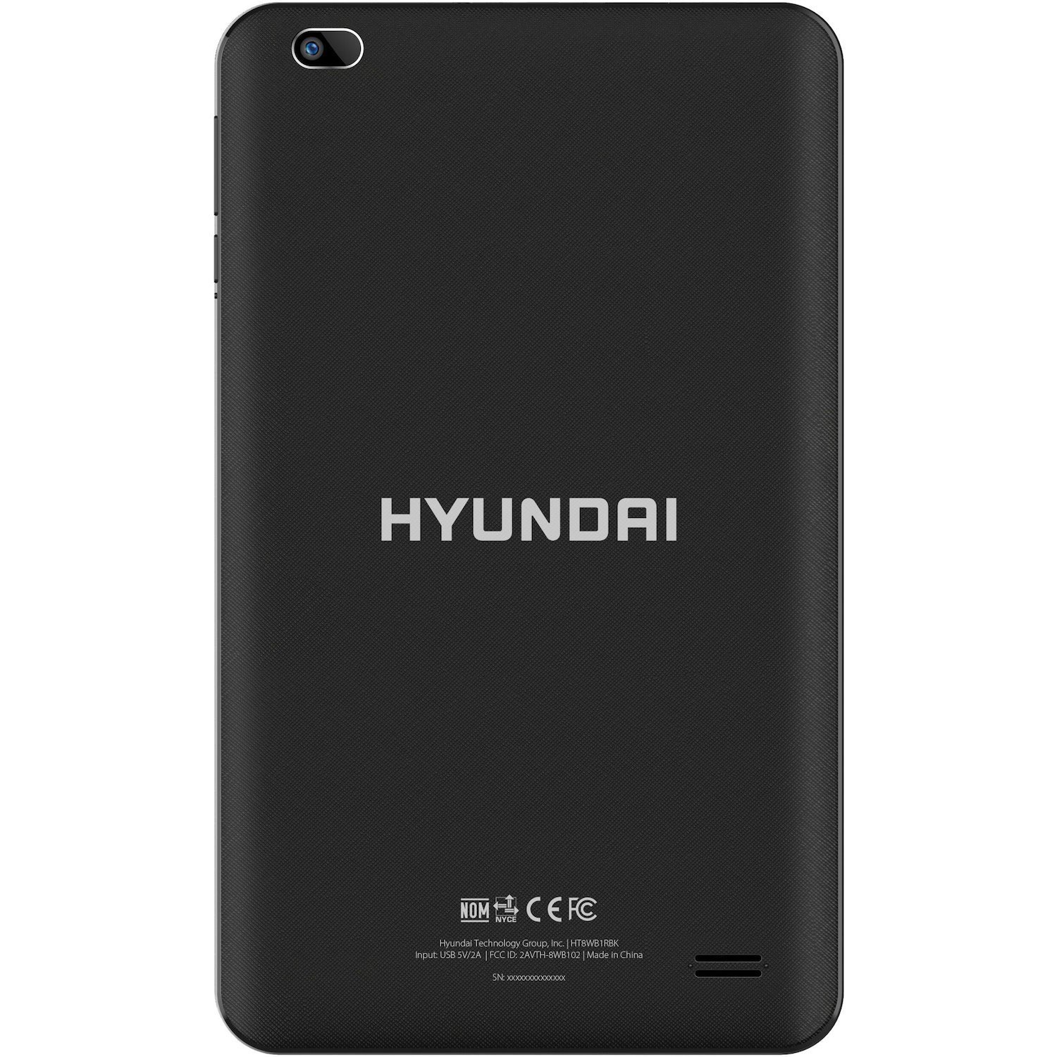 Hyundai HYtab Plus 8WB1, 8" HD IPS, Quad-Core Processor, Android 11 Go edition, 2GB RAM, 32GB Storage, 2MP/5MP, WiFi, Black