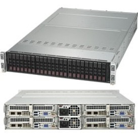 Supermicro SuperServer 2028TP-HC1R-SIOM Server Barebone System - 2U Rack-mountable - Socket R3 LGA-2011 - 2 x Processor Support