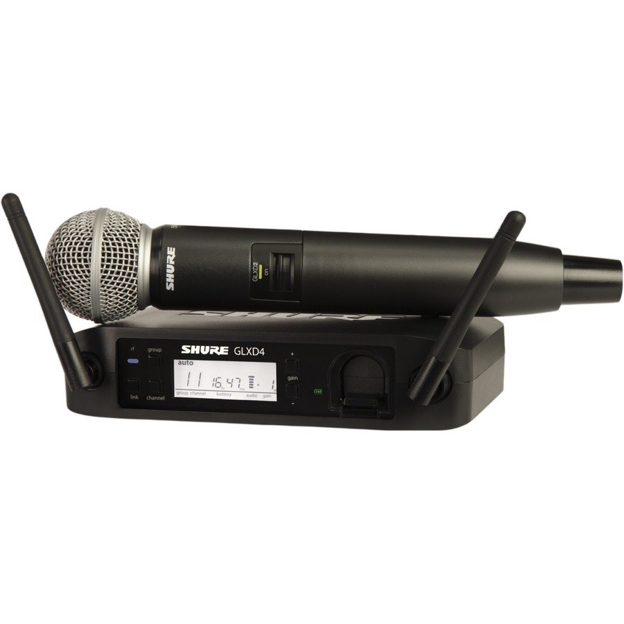 Shure GLXD24/BETA58A Handheld Wireless System