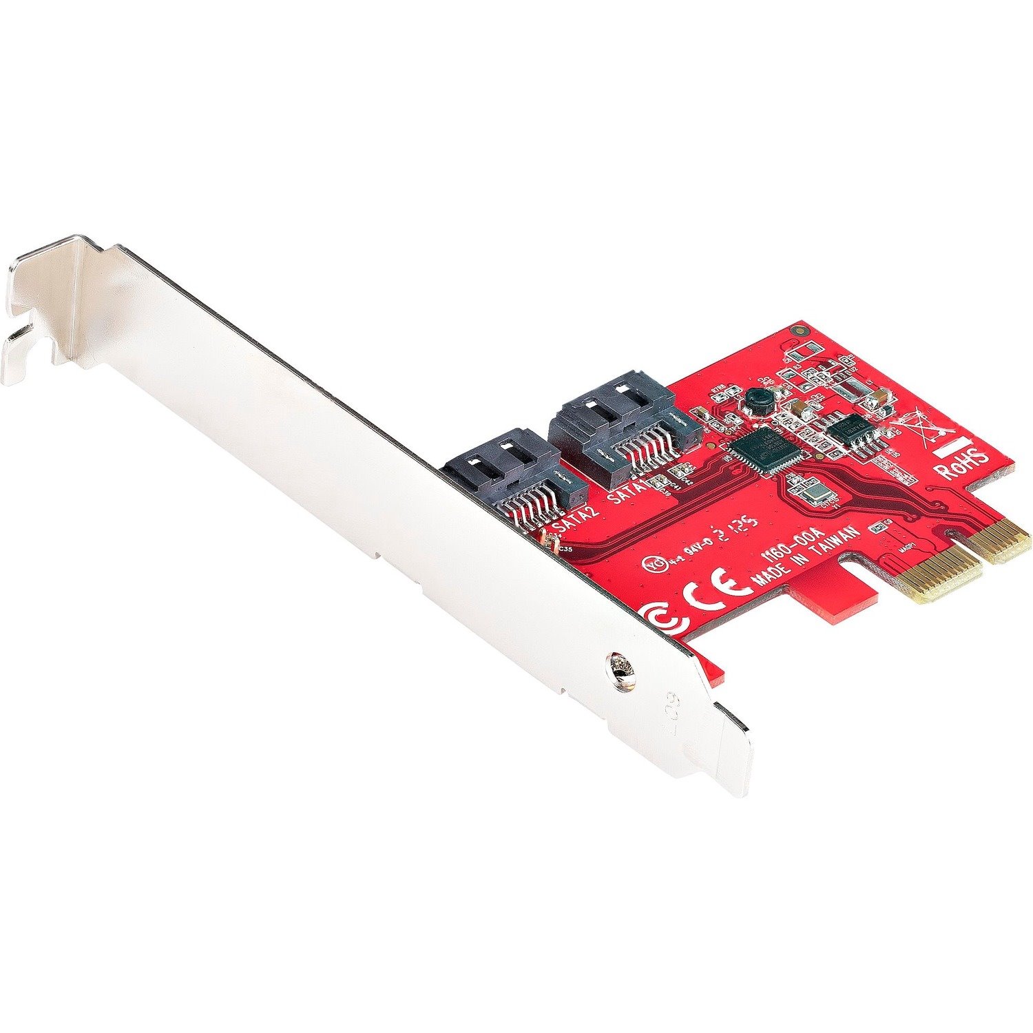 StarTech.com SATA Controller - Serial ATA/600 - PCI Express 2.0 x1 - Plug-in Card