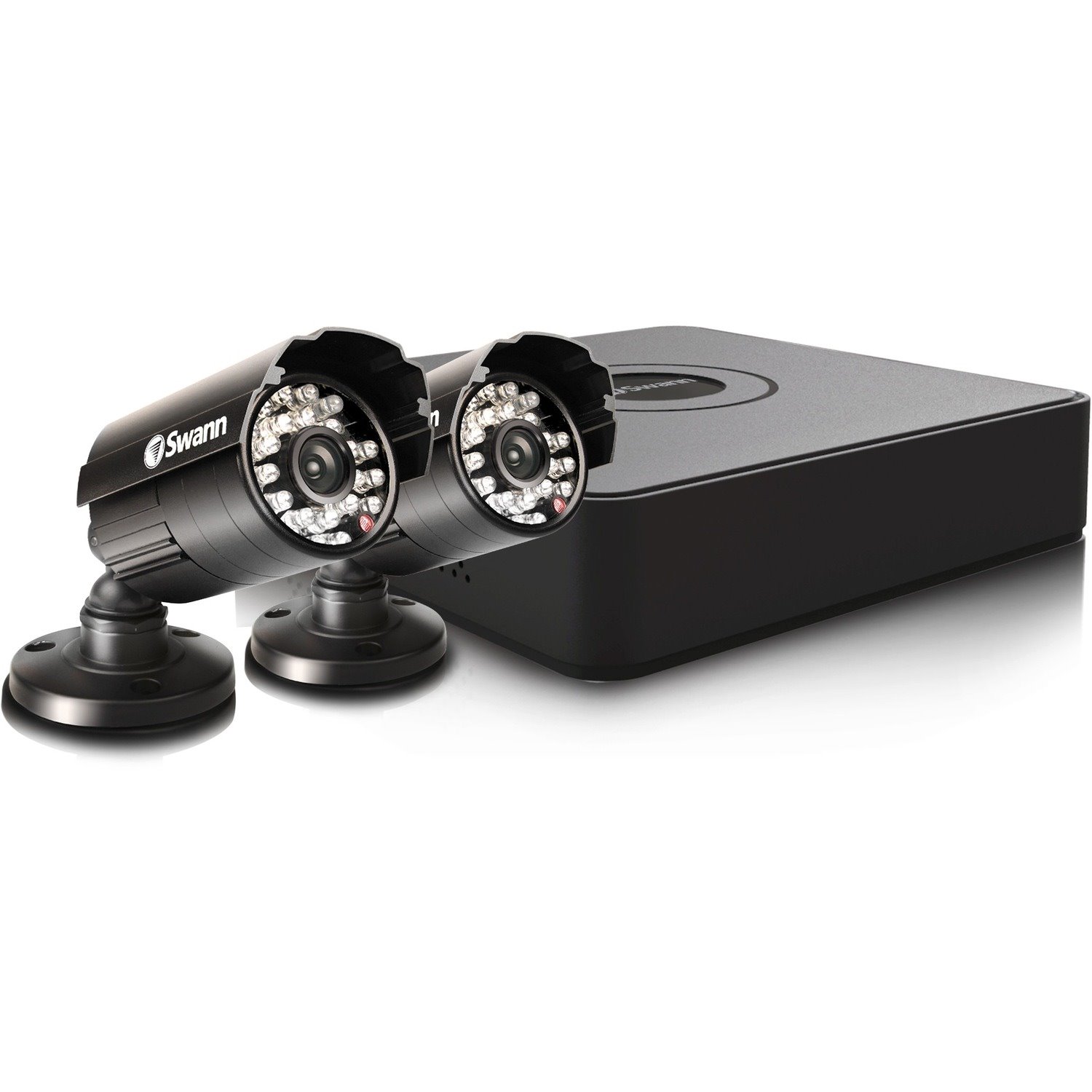 Swann Compact Security System - 4 Channel Digital Video Recorder & 2 Cameras - 500 GB HDD