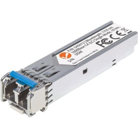 Intellinet Fibre SFP Optical Transceiver Module, 1000Base-Lx (LC) Single-Mode Port, 10KM, Fiber, Equivalent To Cisco GLC-LH-SM, Three Year Warranty SFP (mini-GBIC) Transceiver Modul Gigabit Ethernet