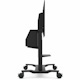 ViewSonic VB-STND-007 Universal Display Cart for 55 to 86 inch screens up to 265 lbs, VESA Pattern Compatible for 400x200 to 900x600mm, Storage Tray, and Lockable Wheels