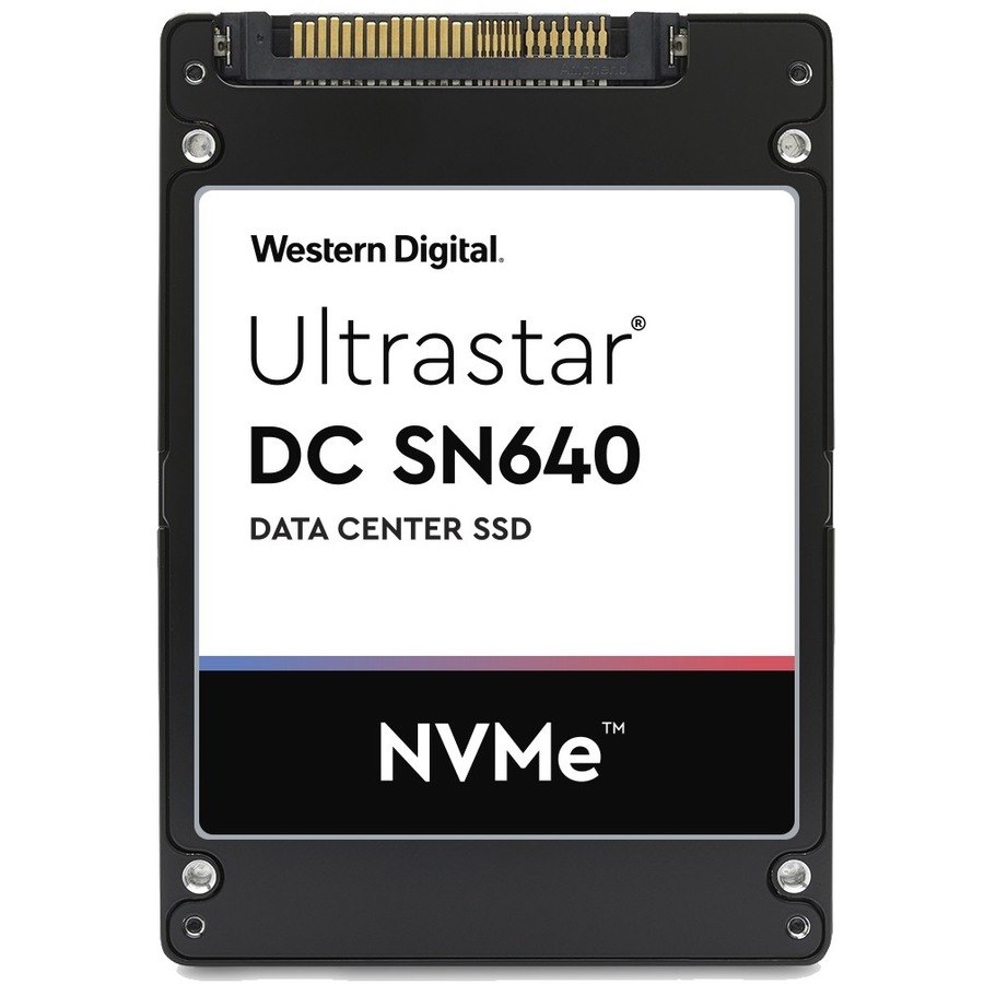 HGST Ultrastar DC SN640 WUS4CB080D7P3E3 800 GB Solid state drive - 2.5" Intern - PCI Express NVMe (PCI Express 3.1 x4) - Leesintensief