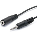 StarTech.com - Audio cable - mini-phone stereo 3.5 mm (F) - mini-phone stereo 3.5 mm (M) - 1.8 m