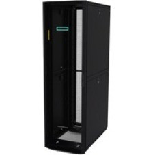 HPE Enterprise 42U Rack Cabinet for Server - 600 mm Rack Width x 1075 mm Rack Depth - Black, Silver