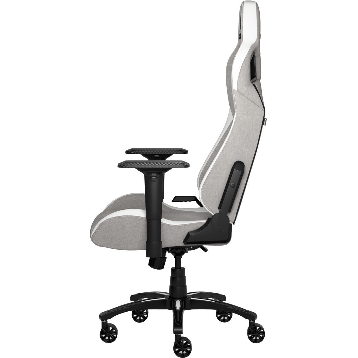 Corsair T3 RUSH Gaming Chair - Gray/White