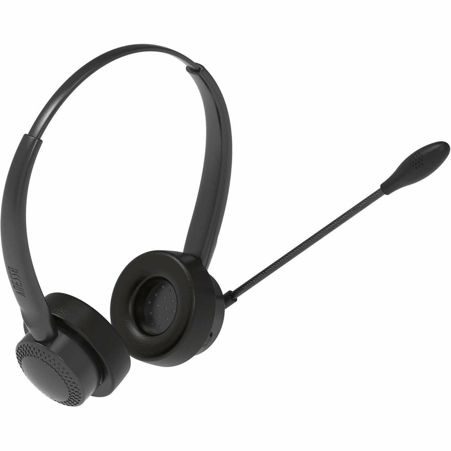 Adesso Headset with Push to talk, Volume +/-, Answer/End Call Controls