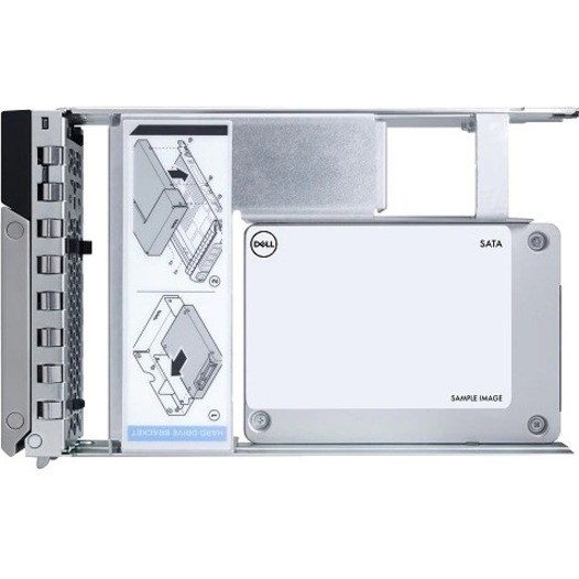 DELL SOURCING - NEW 960 GB Rugged Solid State Drive - 2.5" Internal - SATA (SATA/600) - 3.5" Carrier - Read Intensive