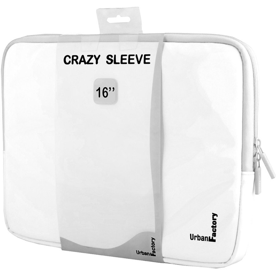 Urban Factory MSC15UF Carrying Case (Sleeve) for 16" Notebook - White