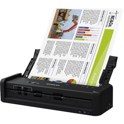 Epson WorkForce ES-300W Cordless Sheetfed Scanner - 600 dpi Optical