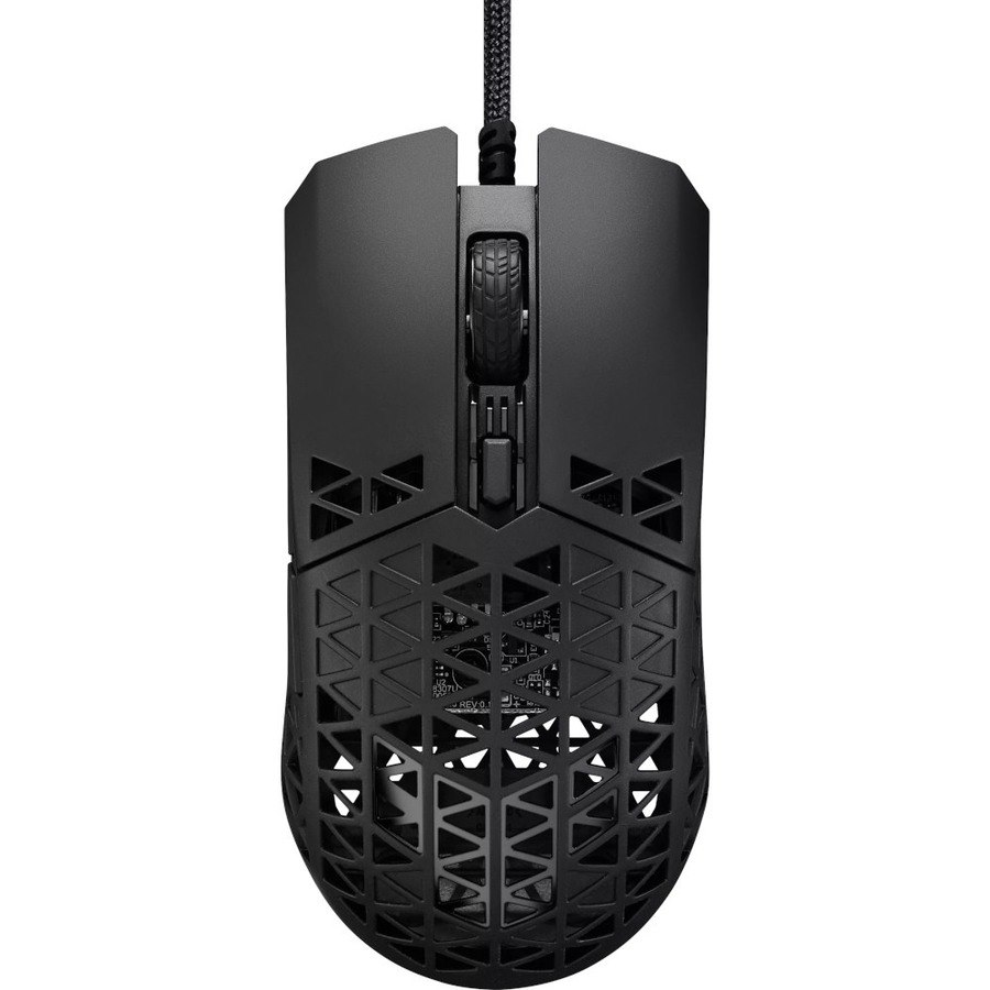 TUF M4 Air Gaming Mouse - USB 2.0 - 6 Button(s) - 6 Programmable Button(s) - Black - 1