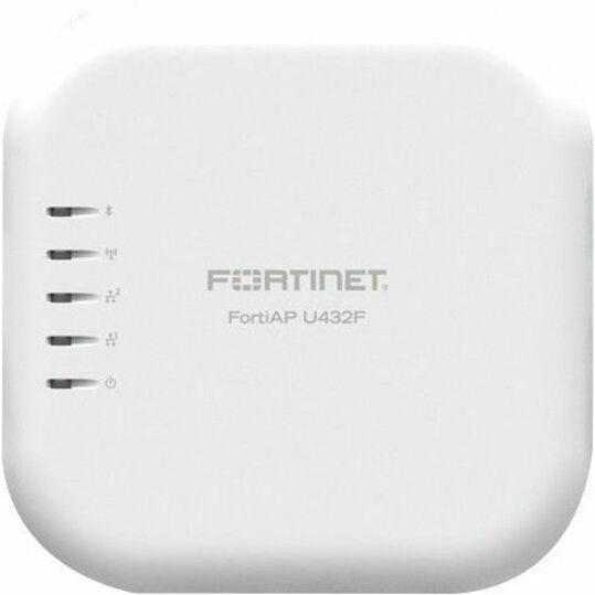 Fortinet FortiAP U432F Tri Band IEEE 802.11 a/b/d/e/g/h/i/j/k/n/r/v/w/ac/ax 9.68 Gbit/s Wireless Access Point - Indoor/Outdoor