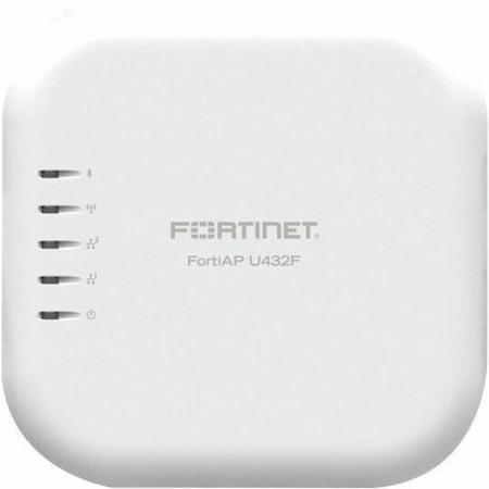 Fortinet FortiAP U432F Tri Band Wi-Fi 6 IEEE 802.11 a/b/d/e/g/h/i/j/k/n/r/v/w/ac/ax 9.68 Gbit/s Wireless Access Point - Indoor/Outdoor