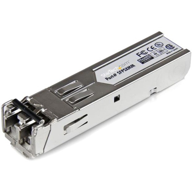 STARTECH MSA UNCODED SFP - 1GBE MMF TRANSCEIVER MODULE - 550M DDM 2YR