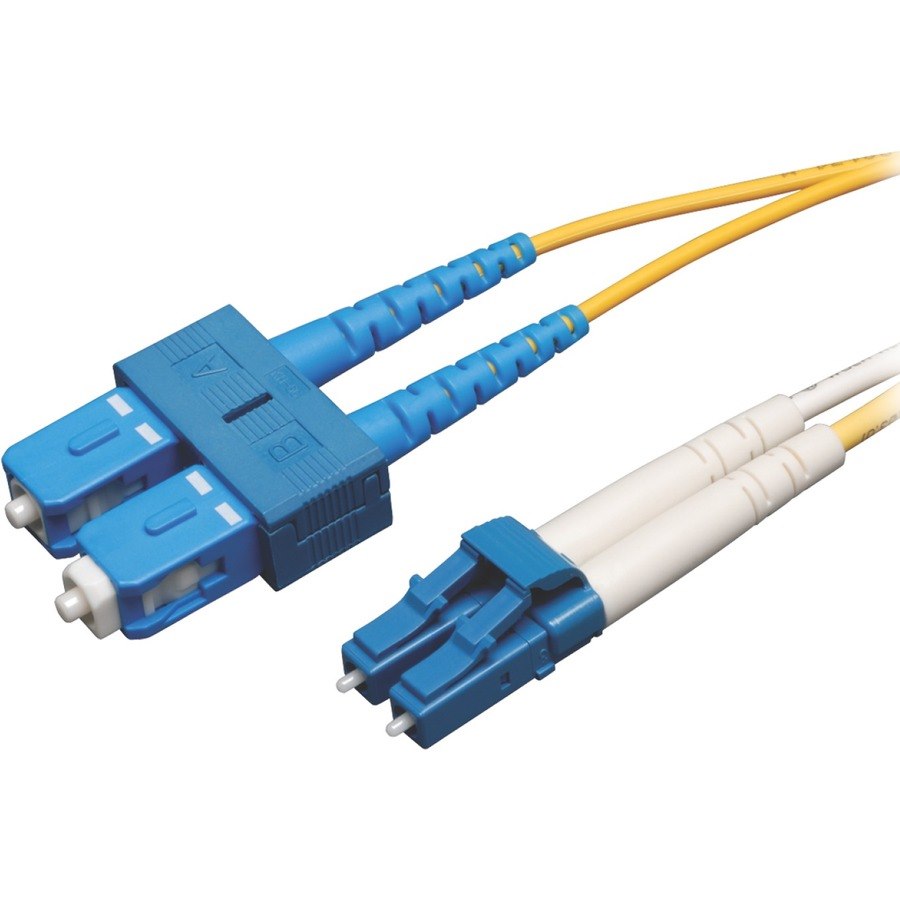 Eaton Tripp Lite Series Duplex Singlemode 9/125 Fiber Patch Cable (LC/SC), 20 m (65 ft.)