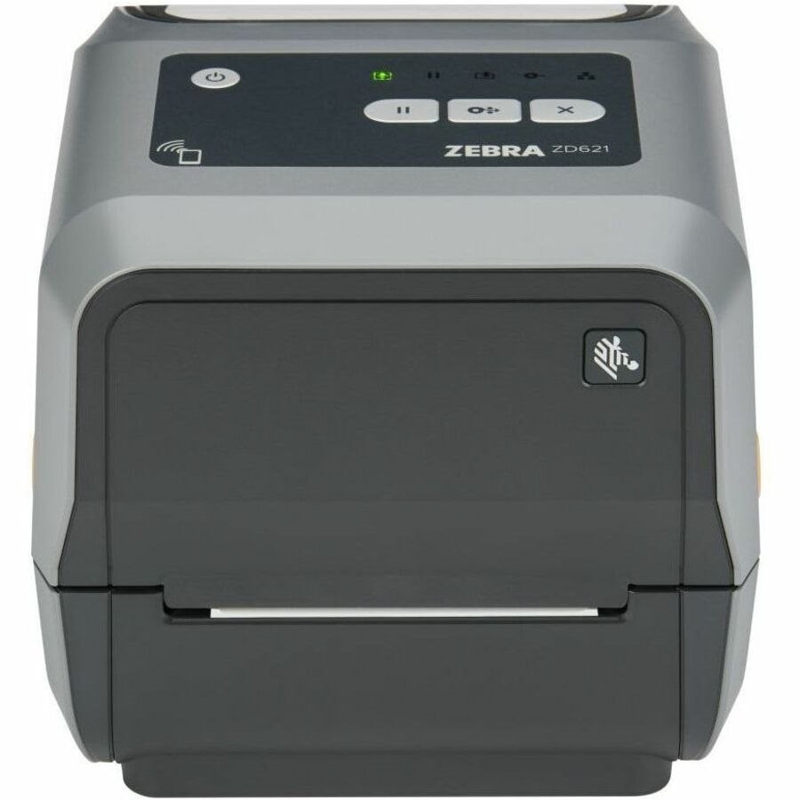 Zebra ZD621 Desktop, Manufacturing, Transportation & Logistic Direct Thermal Printer - Monochrome - Label/Receipt Print - USB - USB Host - Serial - Bluetooth - Wireless LAN - Near Field Communication (NFC) - EU, UK, AUS, JP - With Cutter