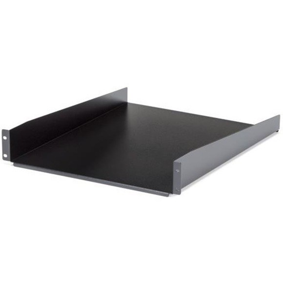 StarTech.com 2U Server Rack Cabinet Shelf - Fixed 22" Deep Cantilever Rackmount Tray for 19" Data/AV/Network Enclosure w/cage nuts, screws